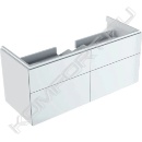 Шкафчик для раковины Xeno², шириной от 120 см, с четырьмя выдвижными ящиками , Geberit