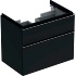 Шкафчик для раковины iCon, с двумя выдвижными ящиками, 620, Geberit