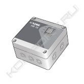 Внешнее реле HR 10 — это соединительная коробка, внутри которой находится контактор и поворотный селекторный переключатель. С помощью этого реле можно управлять внешними однофазными, двухфазными и трехфазными нагрузками — например, жидкотопливными горелками, погружными нагревателями и насосами. <br>